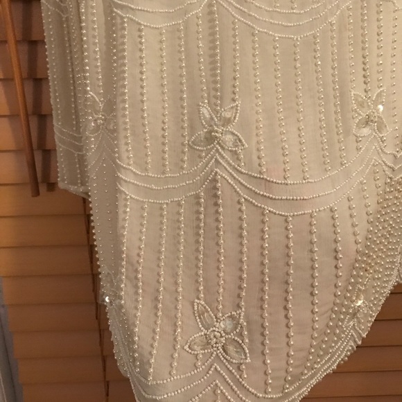 🔥Holiday sale! 🔥beaded Adrienne Papell tunic. Xl - Picture 5 of 7